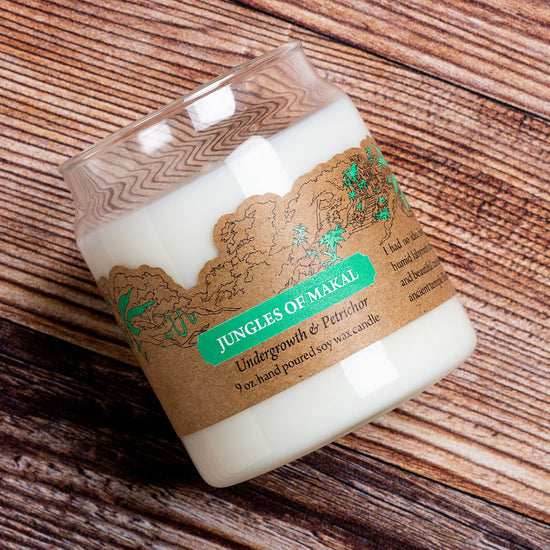 Cantrip Candles (9 oz Glass Candle) - Jungles of Makal