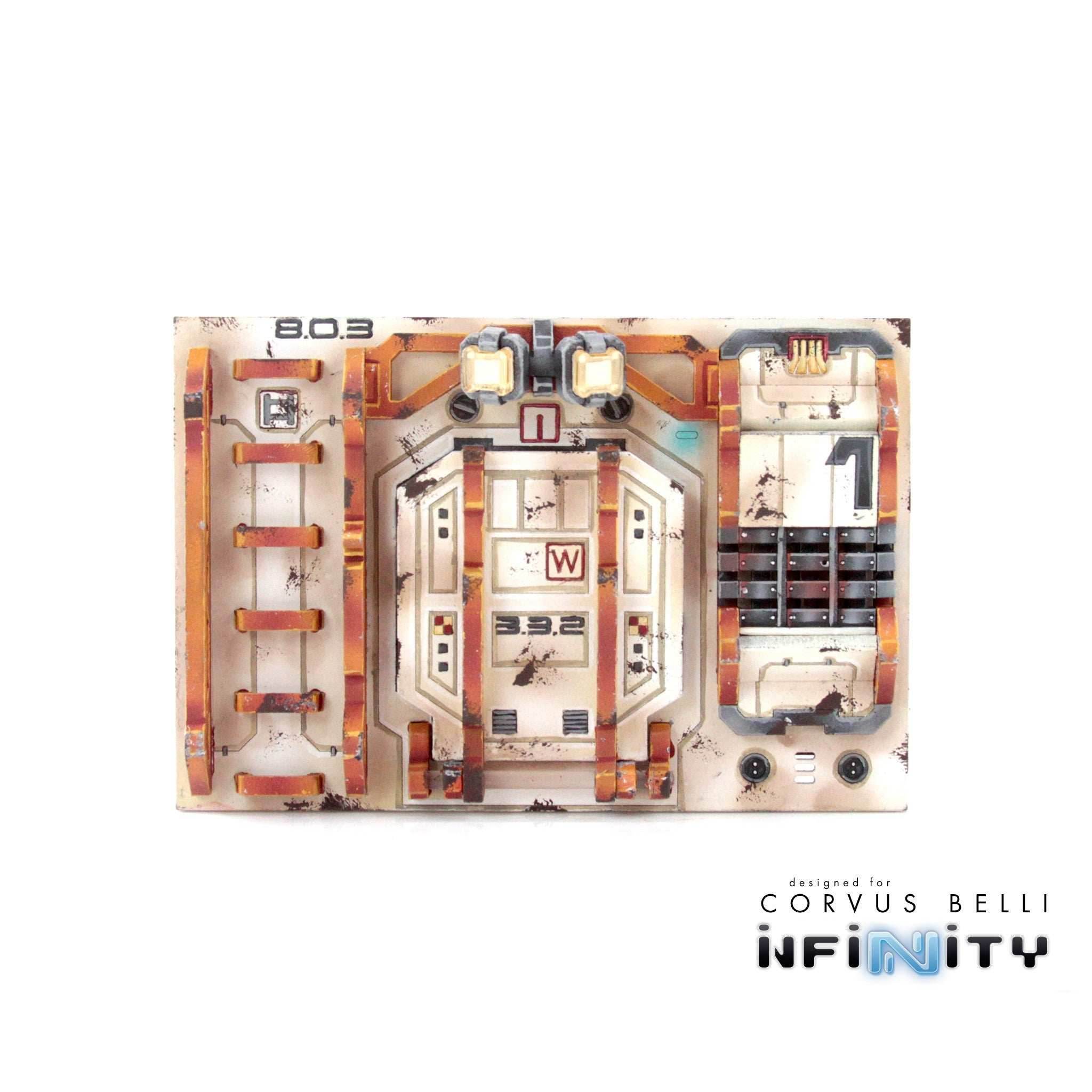 Cosmica Coolant Building - With Pipes