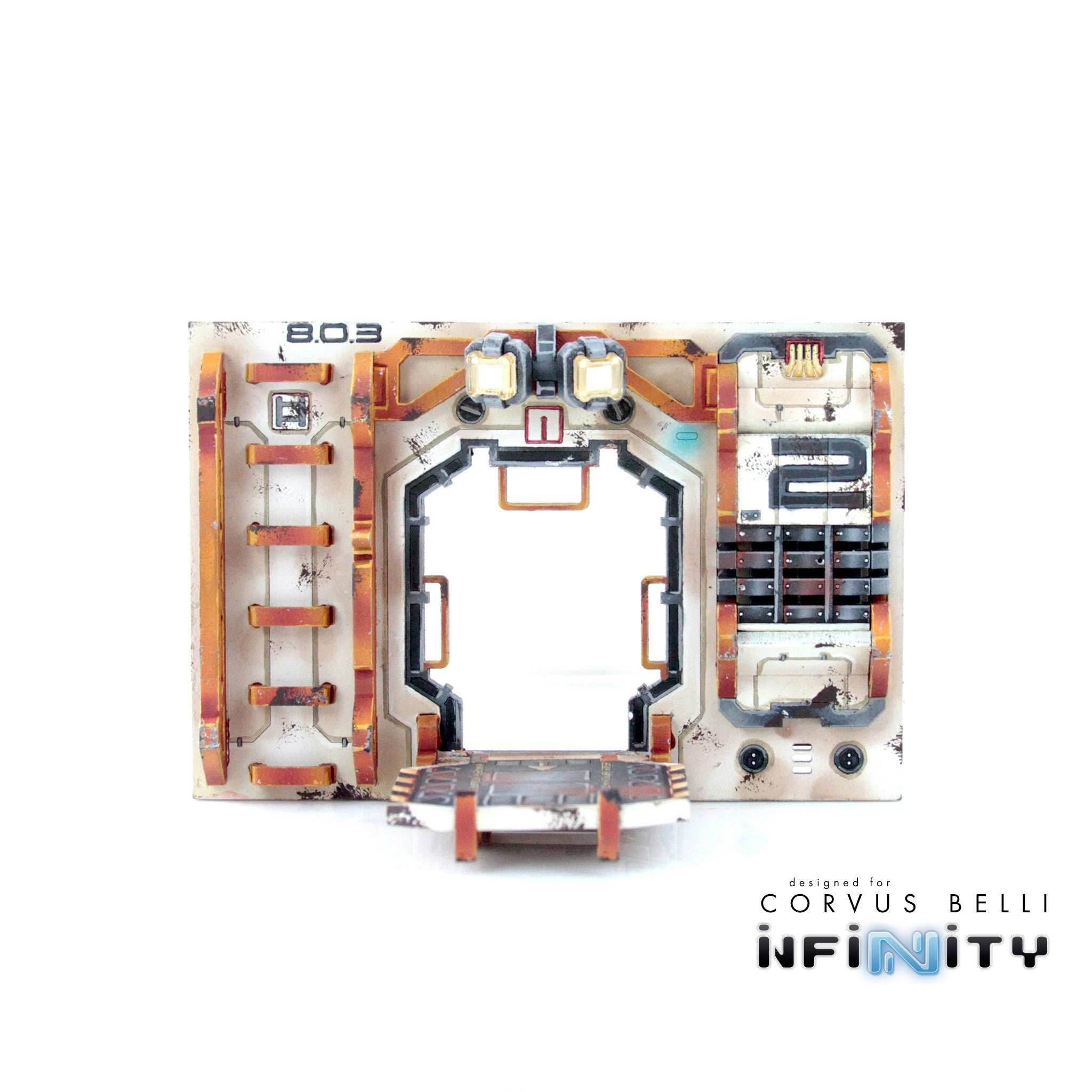 Cosmica Coolant Building - With Pipes