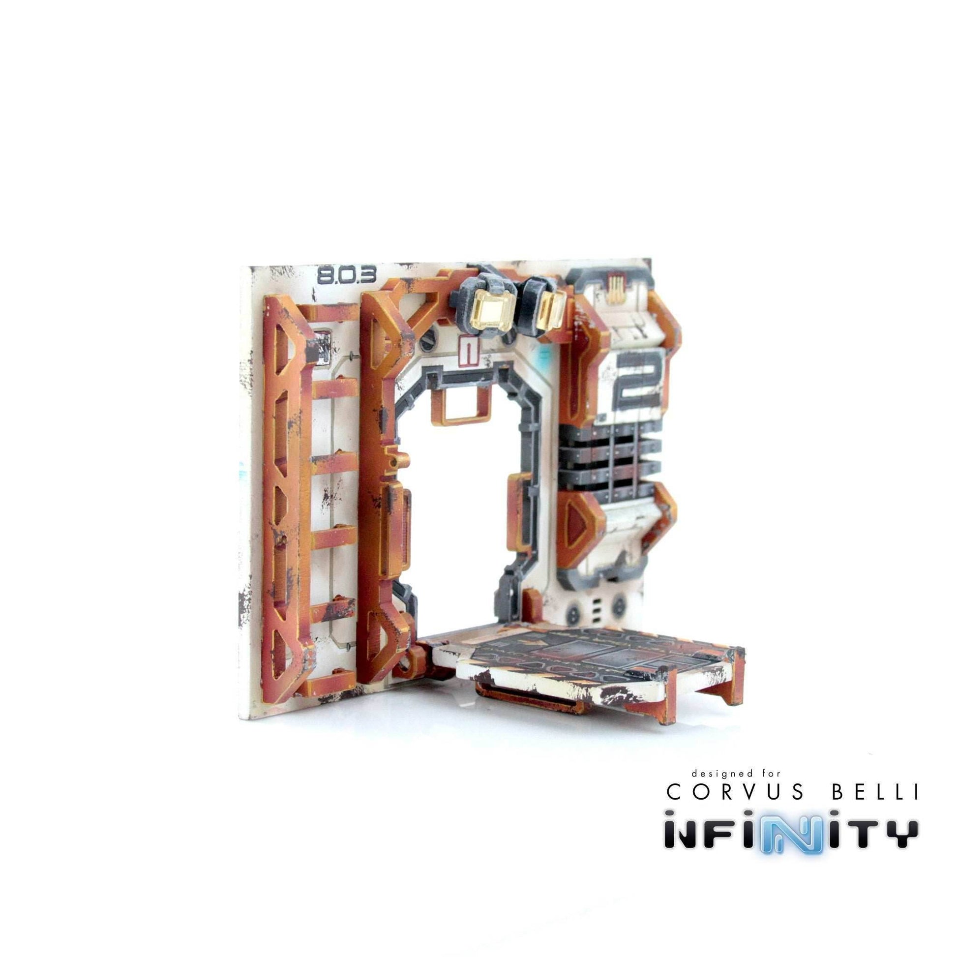 Cosmica Coolant Building - With Pipes