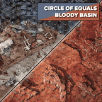BattleTech Strana Mechty: Battle Mat - Circle of Equals / Bloody Basin - 