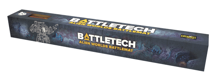 BattleTech Alien Worlds: Battle Mat - Fungal Crevasse/Washout - 