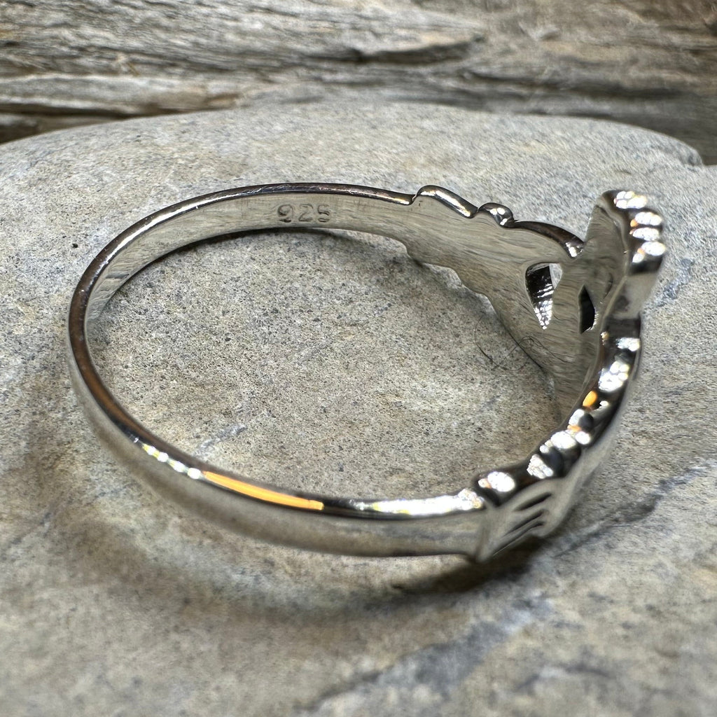 Irish Claddagh Celtic Knot Ring