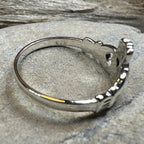 Irish Claddagh Celtic Knot Ring