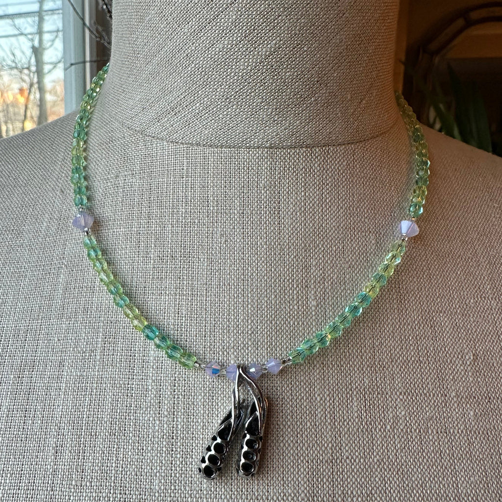 Sweet Irish Dance Shoe Necklace