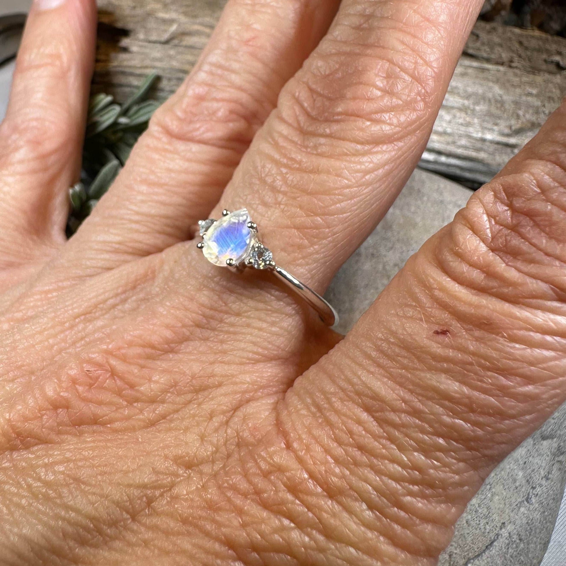 Rylena Moonstone Ring - 5