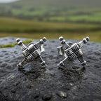 Saint Brigid's Cross Post Earrings