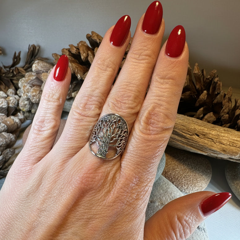 Realistic Tree of Life Ring