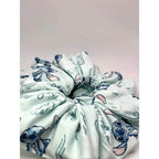 Blue Stitch Scrunchie - 