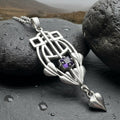 Scottish Mackintosh Thistle Necklace