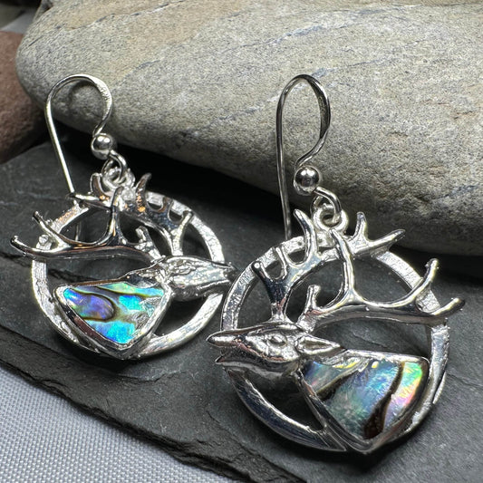 Stag of the Mist Earrings - 