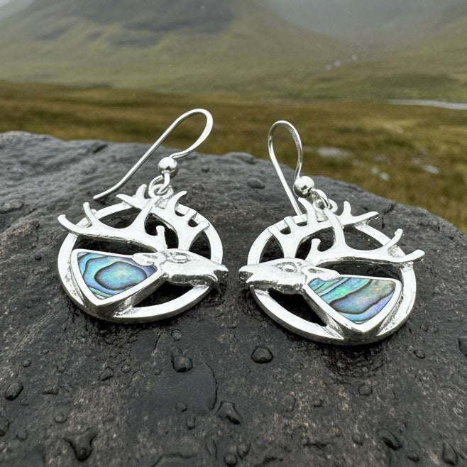 Stag of the Mist Earrings
