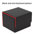 Magnetic Trading Card Storage Box - 100 Card Capacity (Sleeved), Waterproof & Stain Proof Collectoe