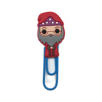 12Pcs Harry Potter Paper Clip Bookmarks Personality PVC Student Office Notes Hand Ledger Decorative Small Pins