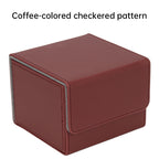 Magnetic Trading Card Storage Box - 100 Card Capacity (Sleeved), Waterproof & Stain Proof Collectoe