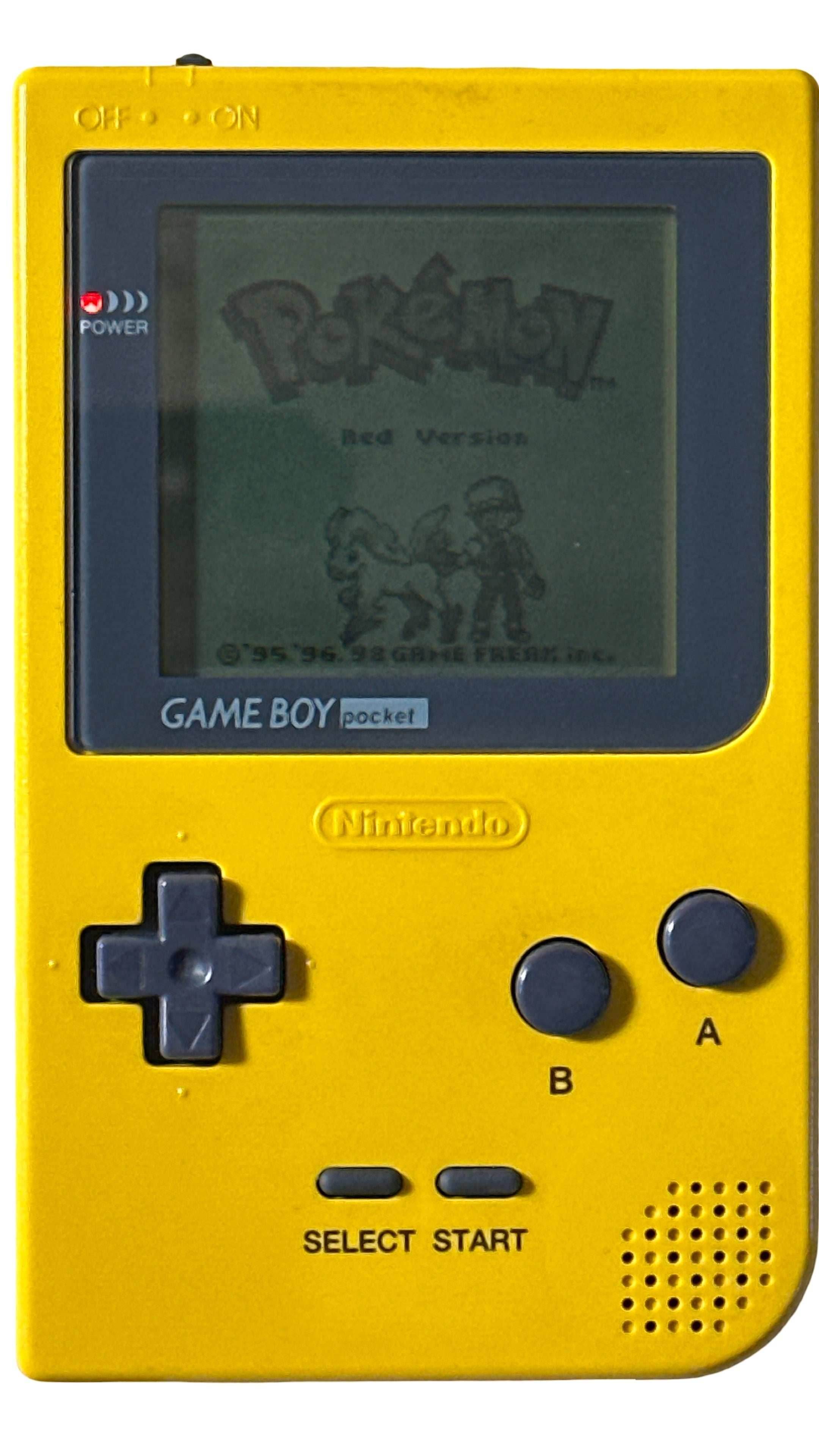 Green Game Boy Pocket System - Yellow