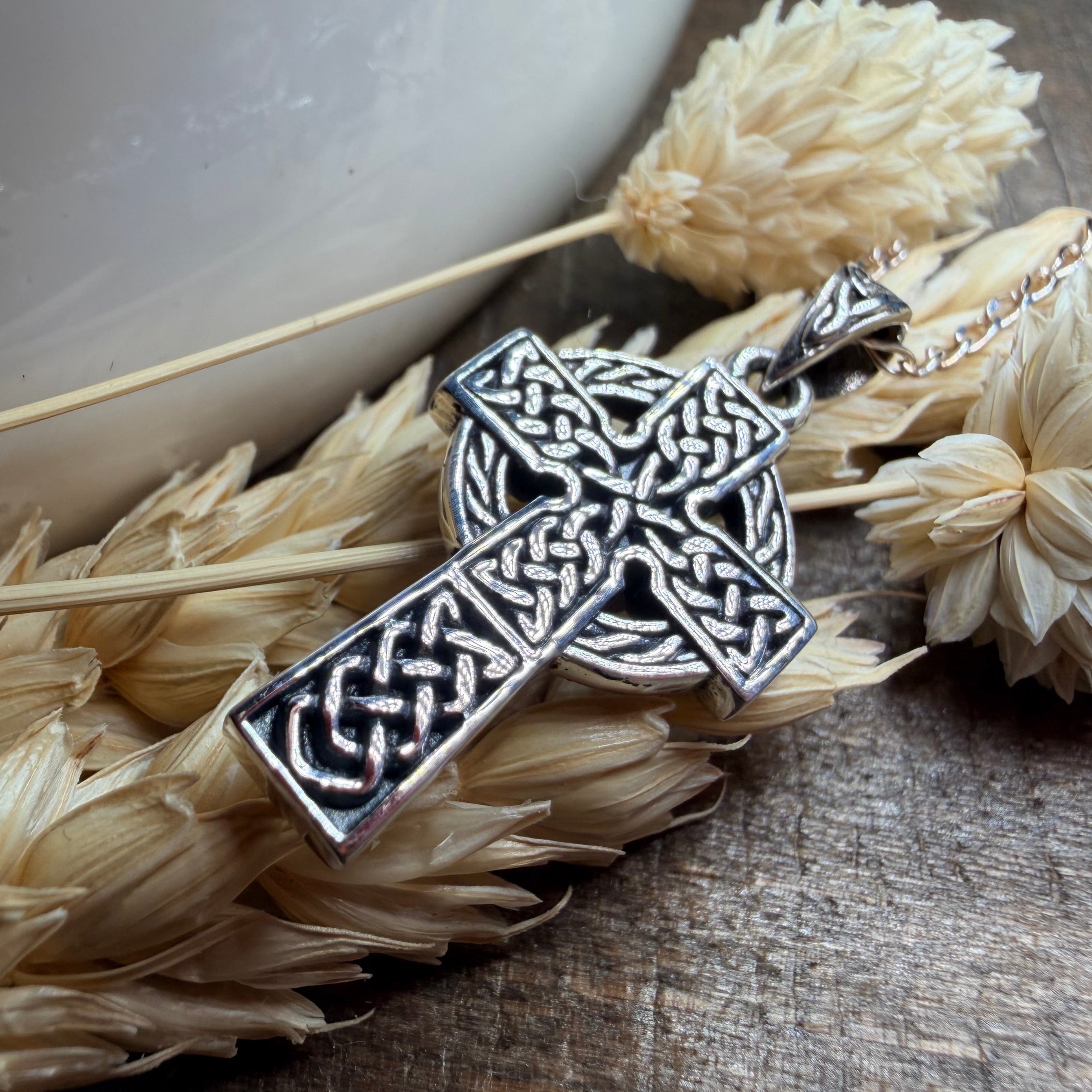 Chay Celtic Cross Necklace