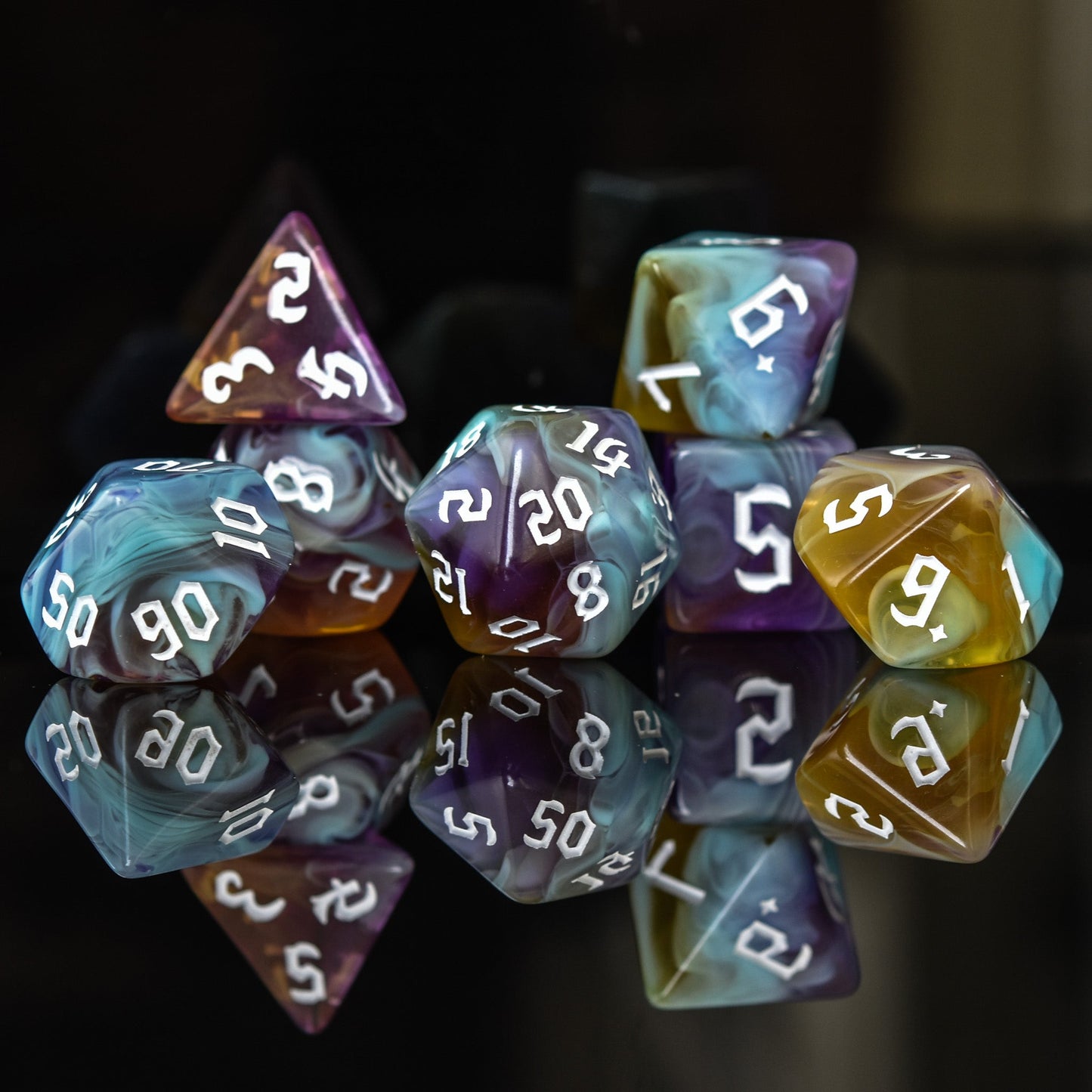 Dnd class dice and pins