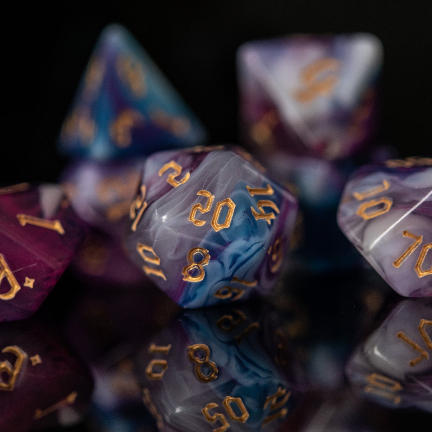 Dnd class dice and pins