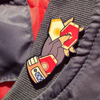 Pure Luck 1.75" Hard Enamel Pin