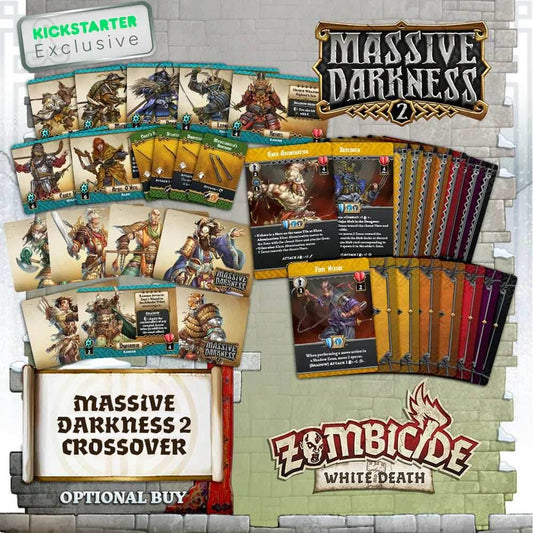 Zombicide: White Death Massive Darkness 2 Crossover - Kickstarter Exclusive - 
