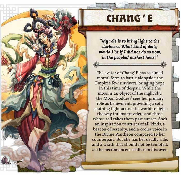 Zombicide: White Death Chang E' and Hou Yi - Kickstarter Exclusive - 