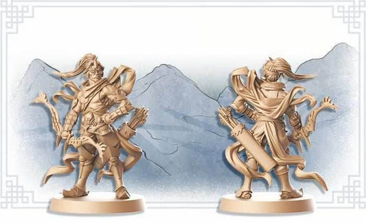 Zombicide: White Death Chang E' and Hou Yi - Kickstarter Exclusive - 