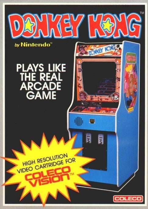 Donkey Kong (Colecovision) - Game Manual Only