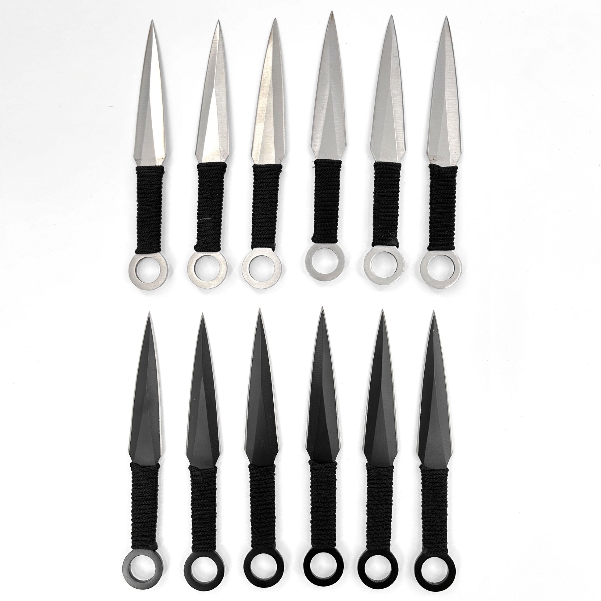 Complementary Opposites Kunai Throwing Knives Set-2