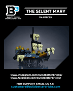 Custom Mini The Silent Mary Pirate Ship - 