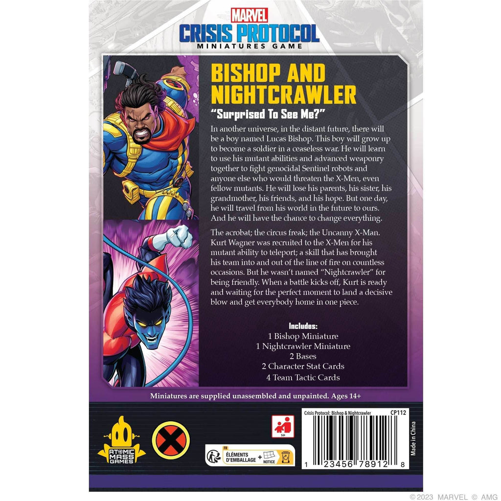 Marvel Crisis Protocol: Bishop & Nightcrawler - 