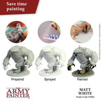Army Painter Base Primer: Matte White Undercoat - 