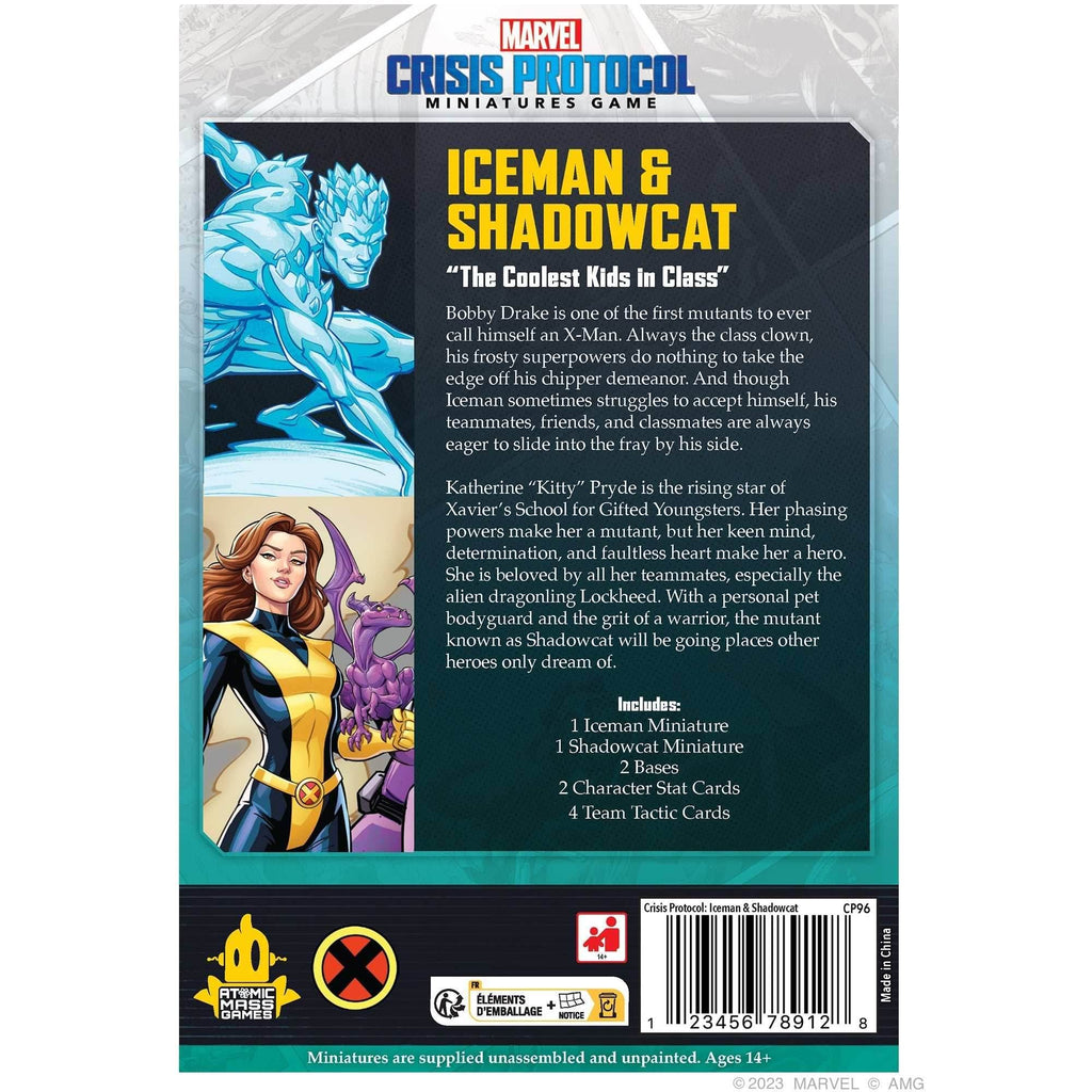 Marvel Crisis Protocol: Iceman & Shadowcat - 