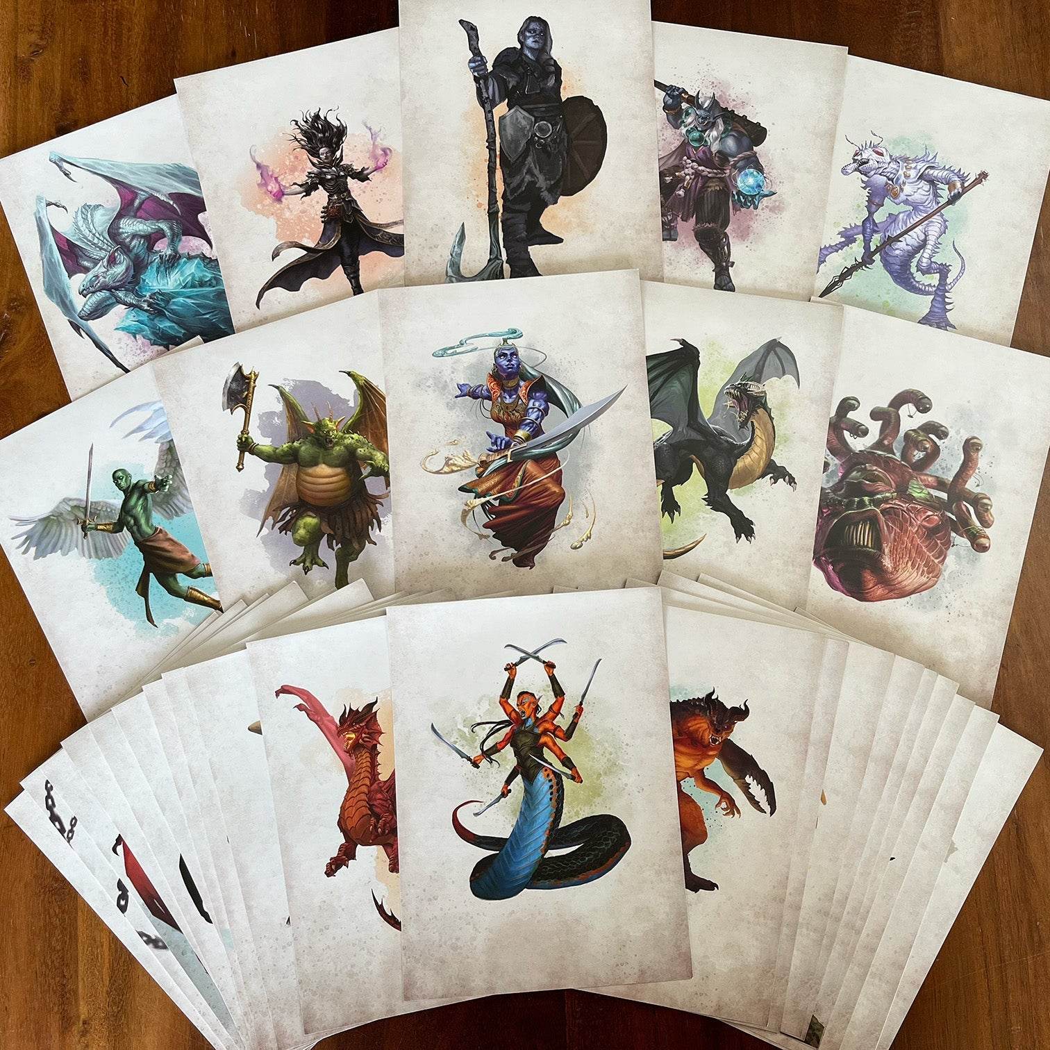 Encounter Cards (D&D) - Challenge Rating 7+ PACK 1 - 