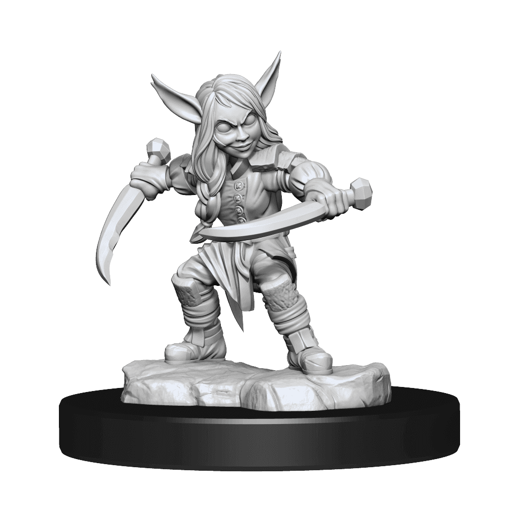 Critical Role: Goblin Sorceror and Rogue Female - 