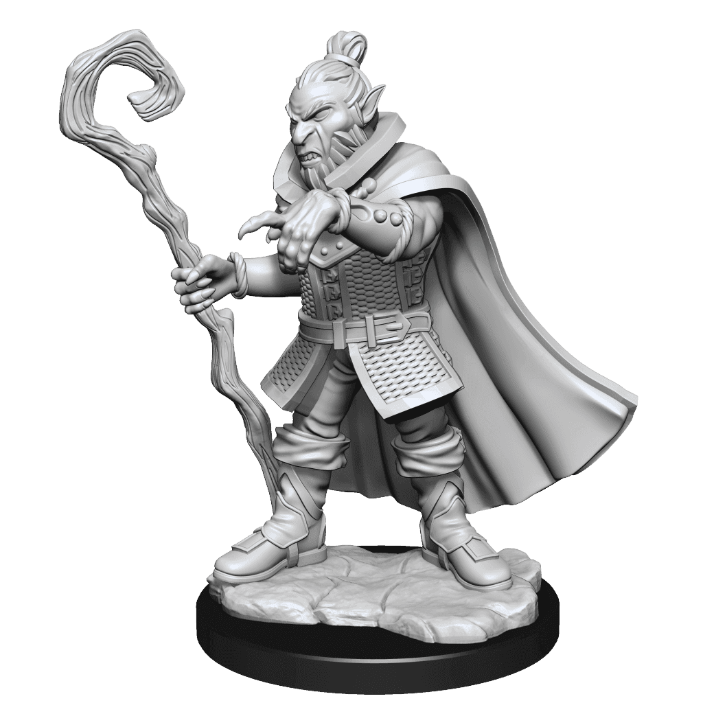 Critical Role: Hobgoblin Wizard and Druid Male - 