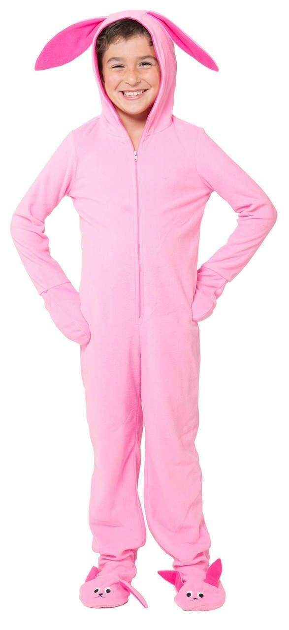A Christmas Story Pink Bunny Children Pajamas Suit - S/M