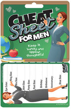 Cheat Sheet for Men