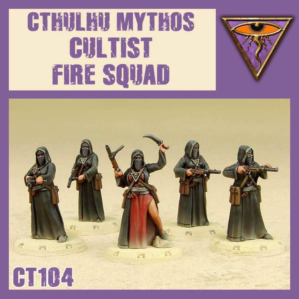 DUST 1947: Mythos Cultist Fire Squad - 