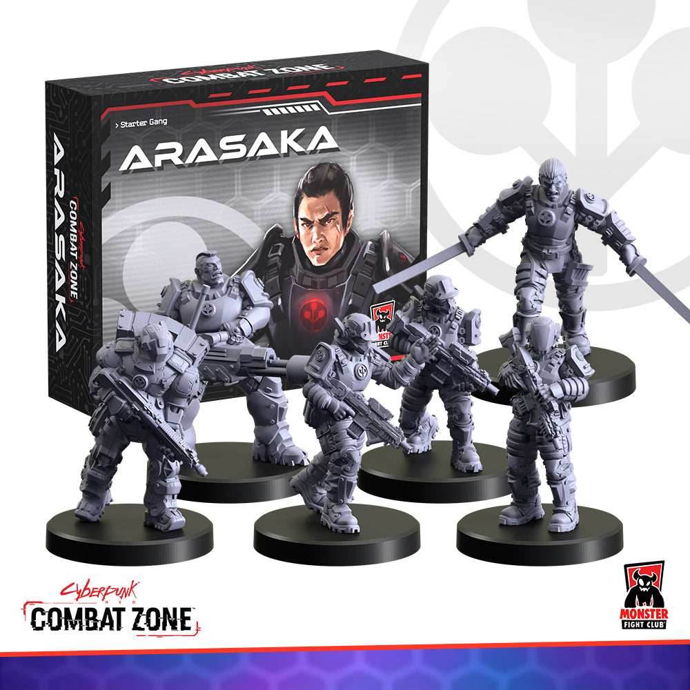 Cyberpunk Red Combat Zone: Arasaka Starter Gang - 