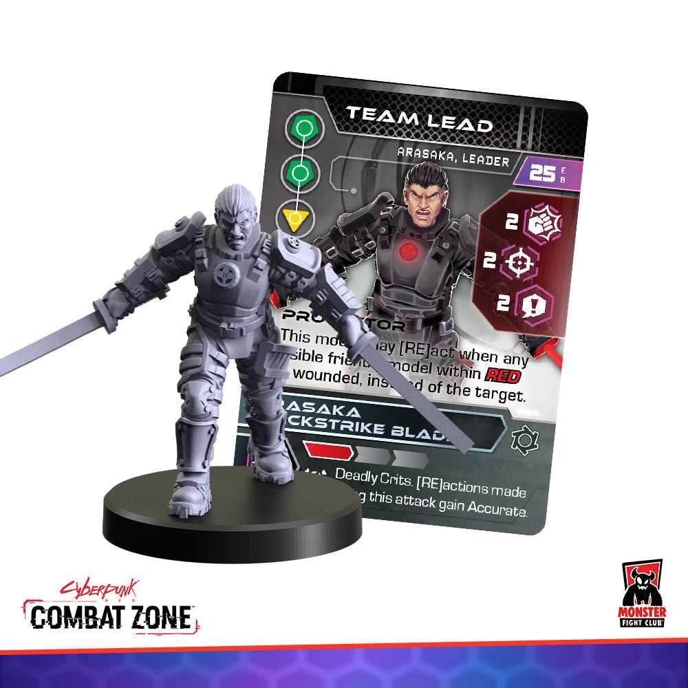 Cyberpunk Red Combat Zone: Arasaka Starter Gang - 