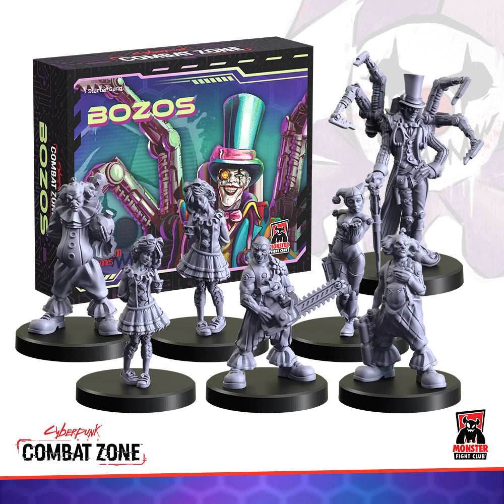 Cyberpunk Red Combat Zone: Bozos Starter Gang - 