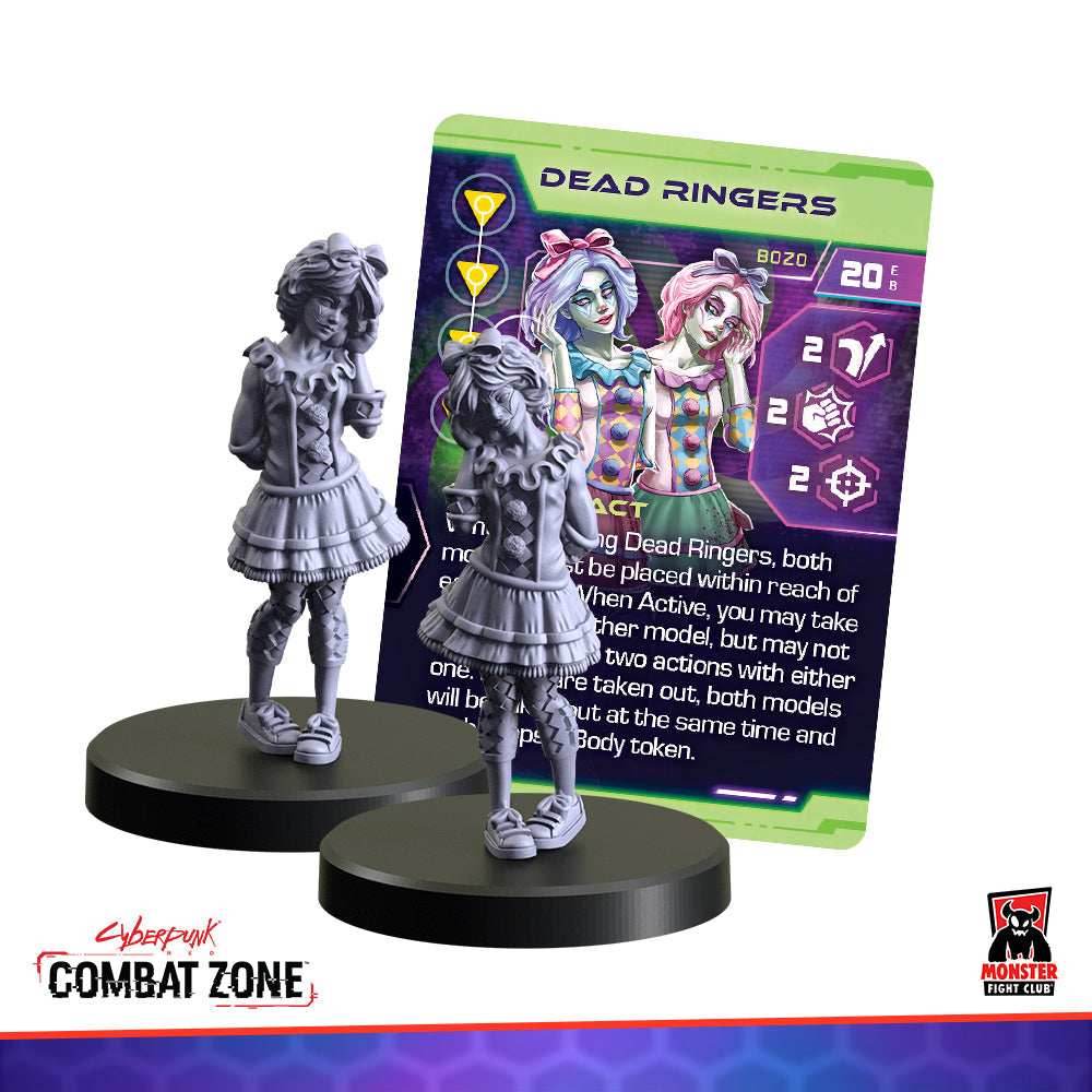 Cyberpunk Red Combat Zone: Bozos Starter Gang - 