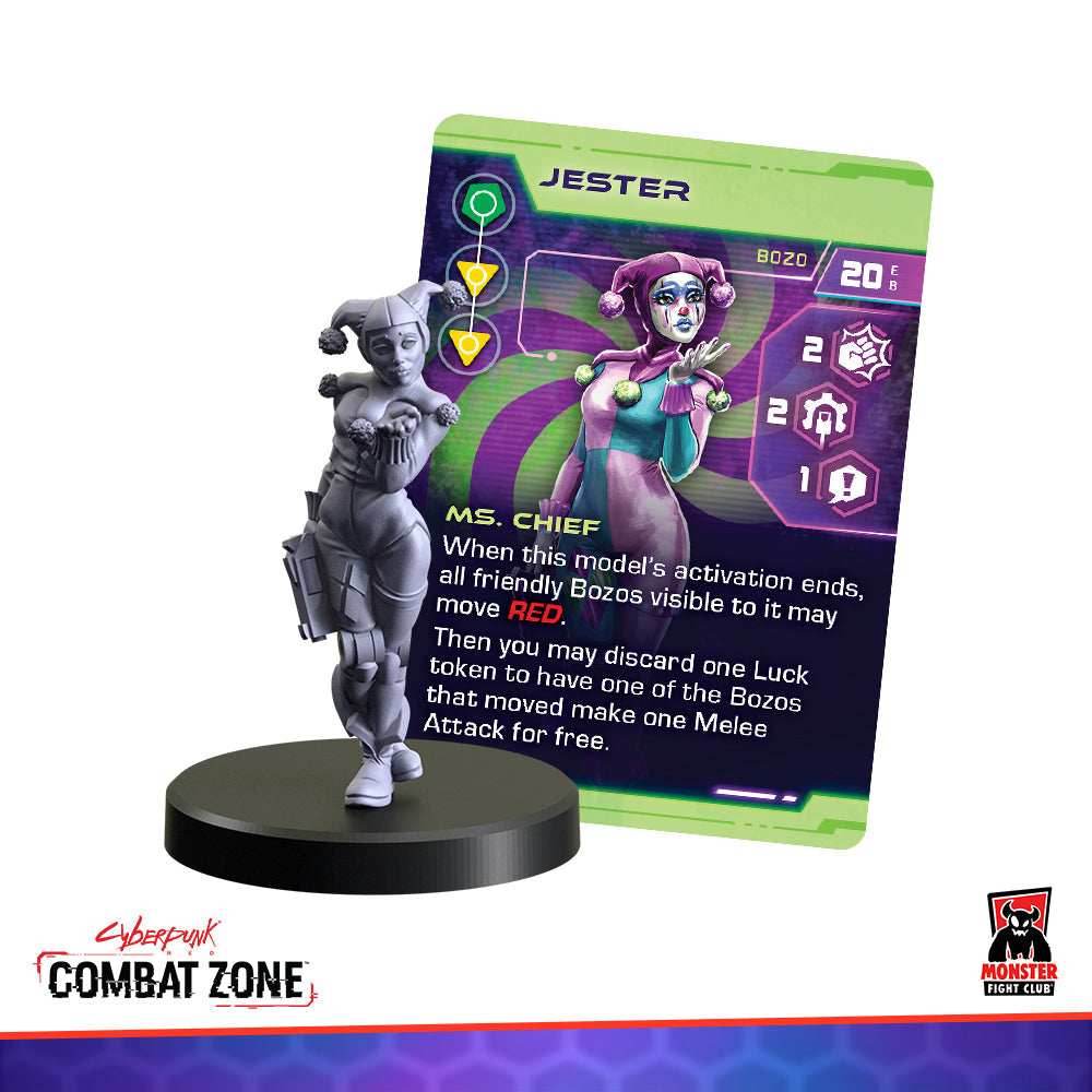 Cyberpunk Red Combat Zone: Bozos Starter Gang - 