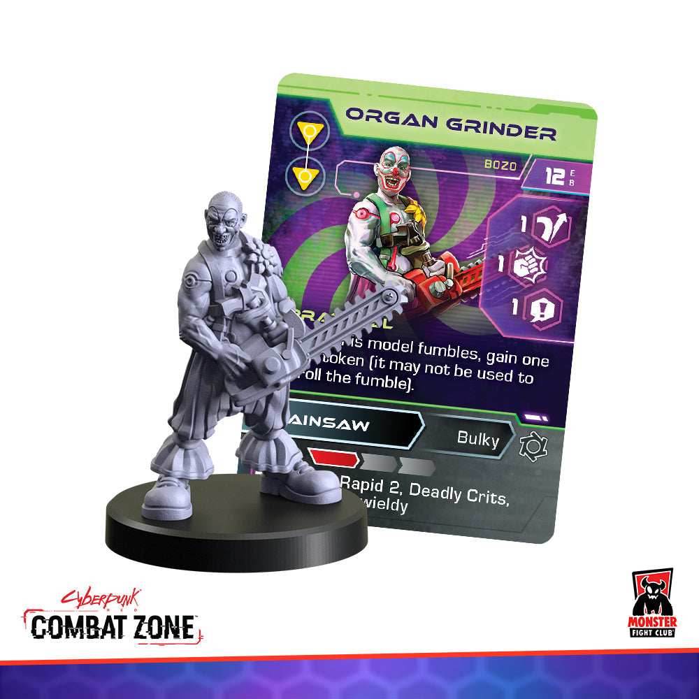 Cyberpunk Red Combat Zone: Bozos Starter Gang - 