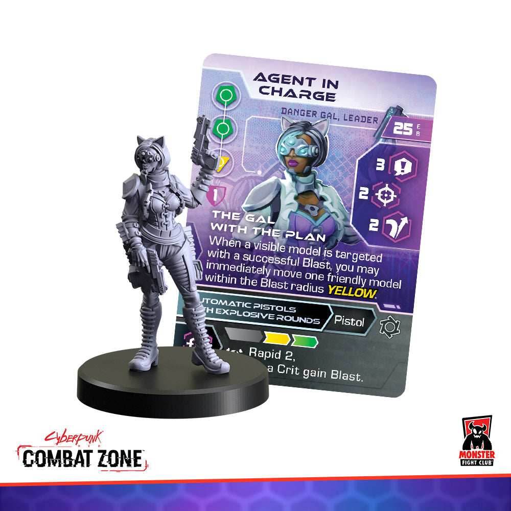 Cyberpunk Red Combat Zone: Danger Gals Starter Gang - 