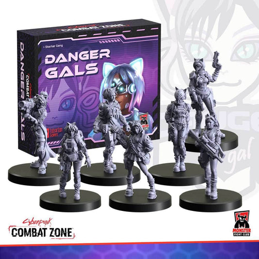 Cyberpunk Red Combat Zone: Danger Gals Starter Gang - 