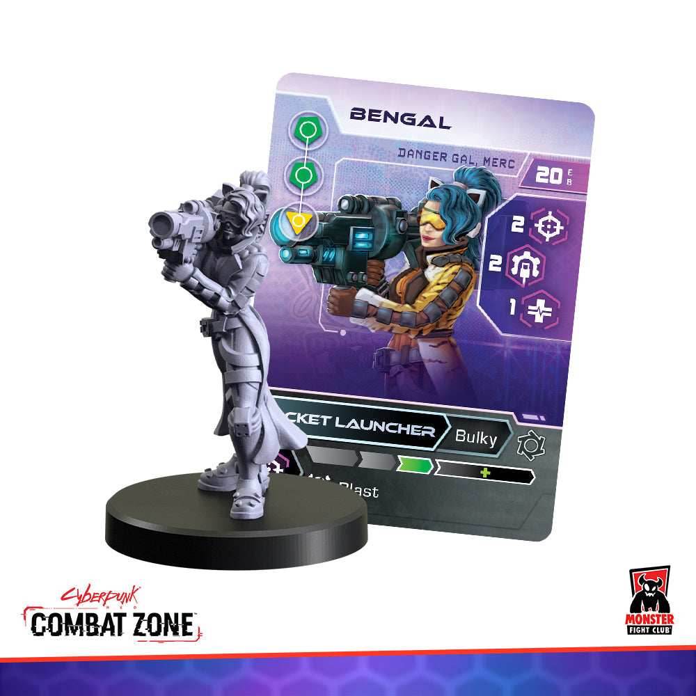 Cyberpunk Red Combat Zone: Danger Gals Starter Gang - 