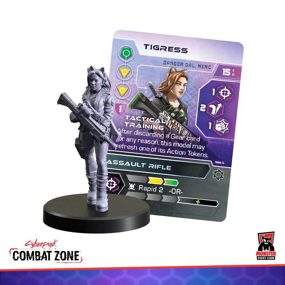 Cyberpunk Red Combat Zone: Danger Gals Starter Gang - 