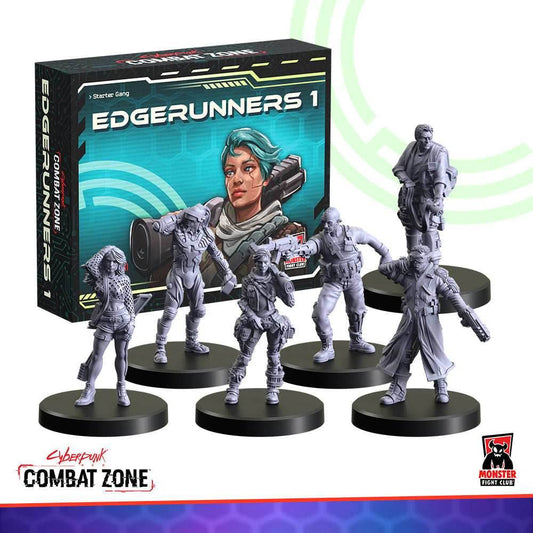 Cyberpunk Red Combat Zone: Edgerunners 1 Starter Gang - 